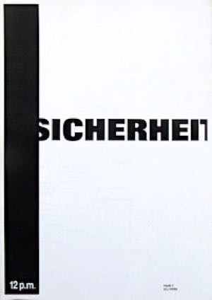 1999_Sicherheit_Heft 1_12p.m._München_29.7x21cm_180aa