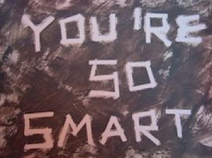 2005_A18_you'resosmart_Acryl_22.8x30.4cm_180aa